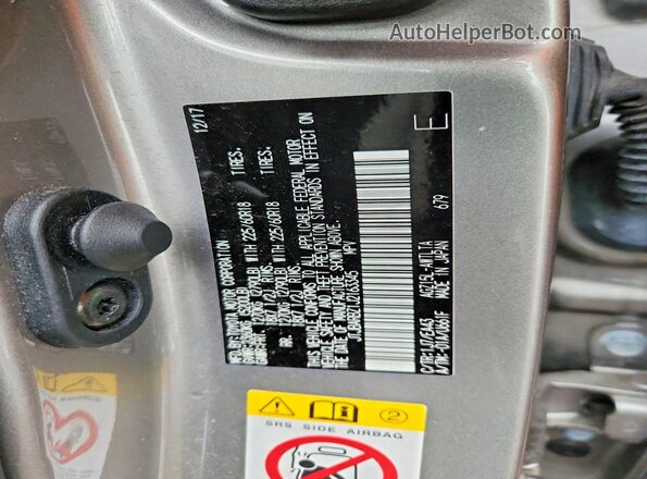 JTJBARBZ1J2163345 2018 LEXUS NX Silver Widok komory silnika