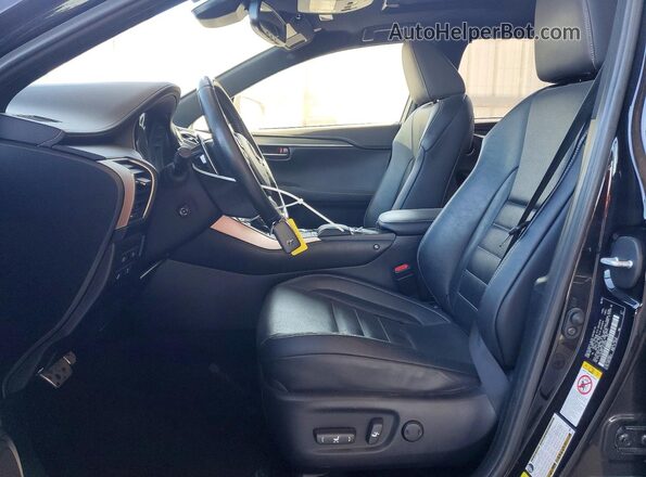 JTJBARBZ1J2178346 2018 LEXUS NX Black Widok wnętrza z przodu