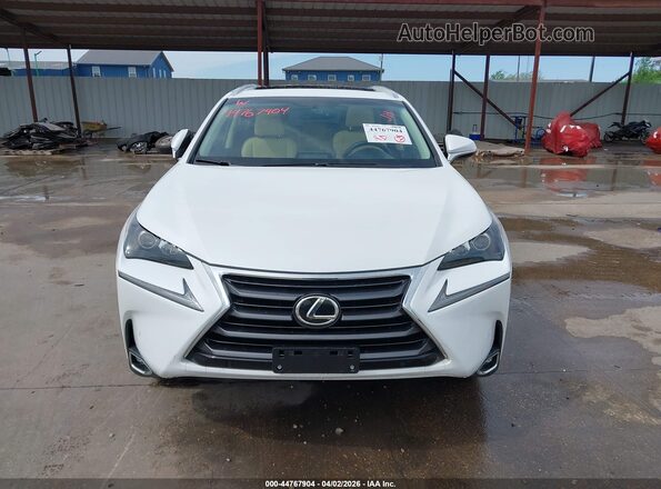 JTJBARBZ2G2092505 2016 LEXUS NX 200T Белый Вид щитка приборов