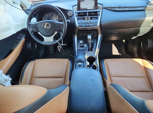 JTJBARBZ2H2098077 2017 LEXUS NX White Առջևի վահանակի տեսք