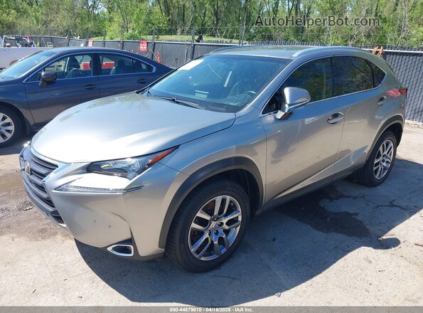 JTJBARBZ6G2090952 2016 LEXUS NX 200T Silver Առջևի ձախ երեք քառորդ տեսարան