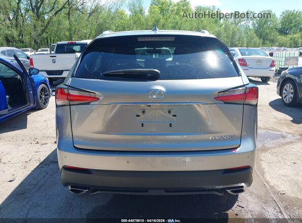 JTJBARBZ6G2090952 2016 LEXUS NX 200T Silver 