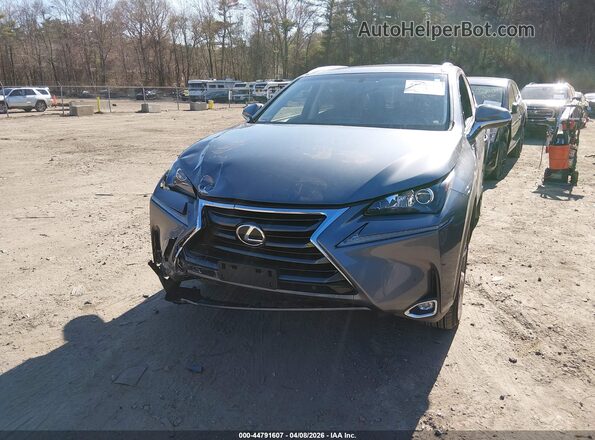 JTJBARBZ7H2102477 2017 LEXUS NX 200T Gray Передня ліва чверть