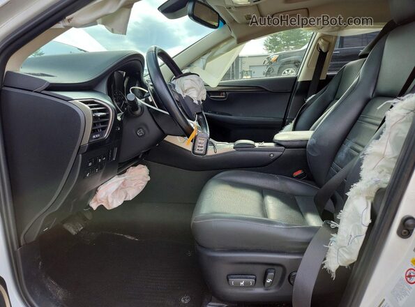 JTJBARBZ8J2167196 2018 LEXUS NX White Вид салону спереду