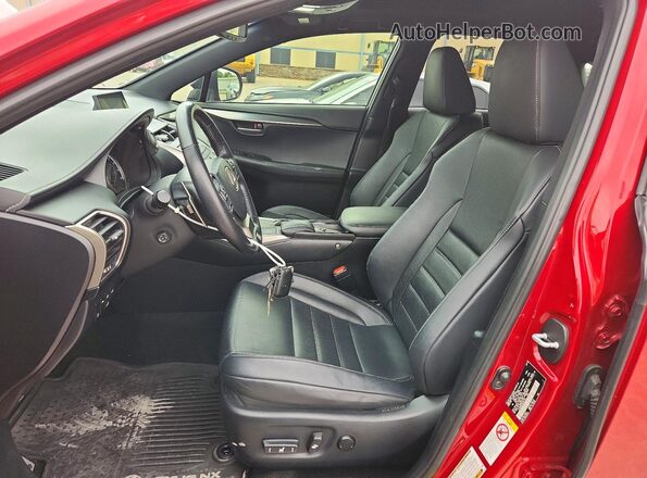 JTJBARBZXG2061745 2016 LEXUS NX Burgundy Առջևի վահանակի տեսք
