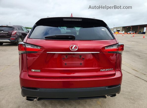 JTJBARBZXG2061745 2016 LEXUS NX Burgundy Սալոնի դիմացի տեսք