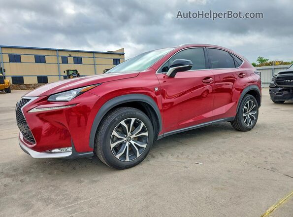 JTJBARBZXG2061745 2016 LEXUS NX Burgundy Հետևի ձախ