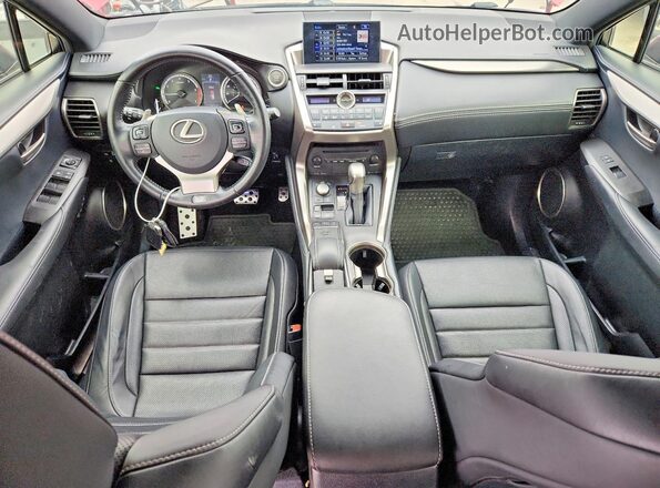 JTJBARBZXG2061745 2016 LEXUS NX Burgundy Սարքավորումների վահանակի տեսք