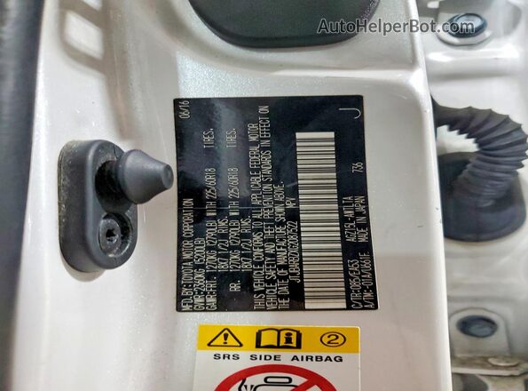 JTJBARBZXG2087522 2016 LEXUS NX White 