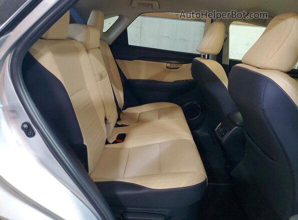 JTJBARBZXJ2174392 2018 LEXUS NX Серебряный Вид задней части салона