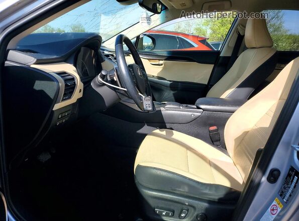 JTJBARBZXJ2174392 2018 LEXUS NX Серебряный Вид салона спереди