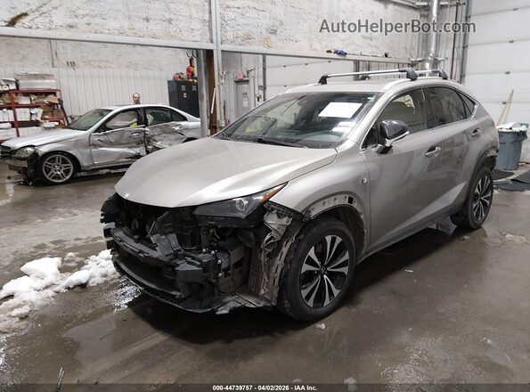 JTJBARBZXK2207277 2019 LEXUS NX 300 Gray Передня ліва чверть