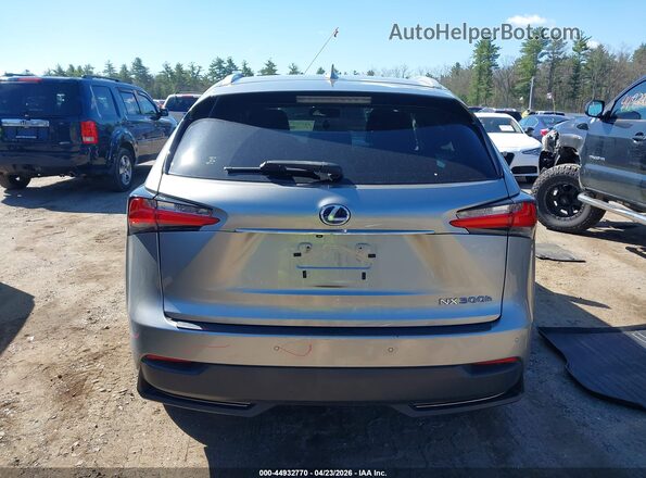 JTJBJRBZ2H2071722 2017 LEXUS NX 300H Silver 