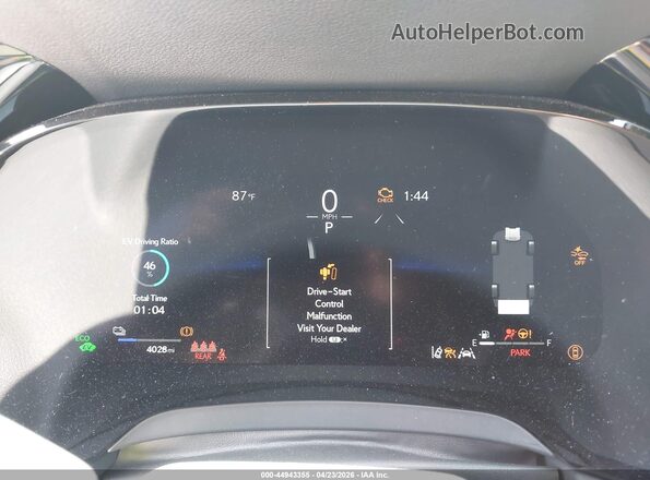JTJCJMGA5T2039382 2026 LEXUS RX 450H+ White Հետևի նստատեղերի տեսք