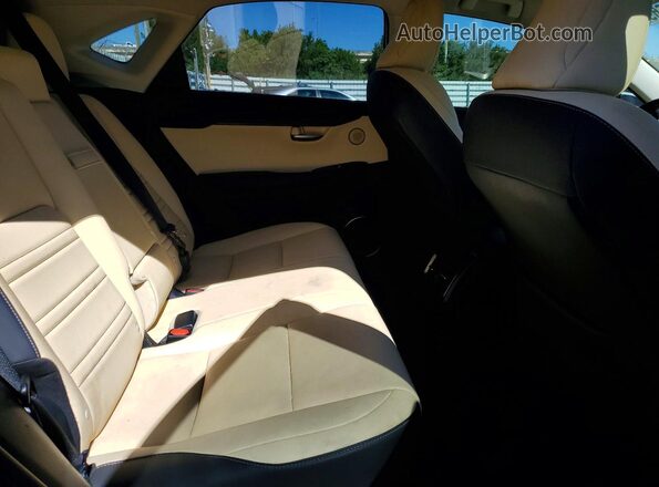 JTJDARBZ1M2196780 2021 LEXUS NX Tan Rear seats view