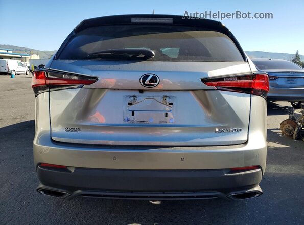 JTJDARDZ5M2260767 2021 LEXUS NX Silver Rear view