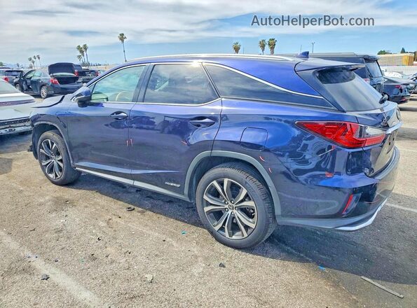 JTJDGKCA2J2004597 2018 LEXUS RX Blue Tył lewy