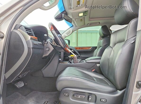 JTJDY7AX4L4314596 2020 LEXUS LX Gray Սալոնի դիմացի տեսք