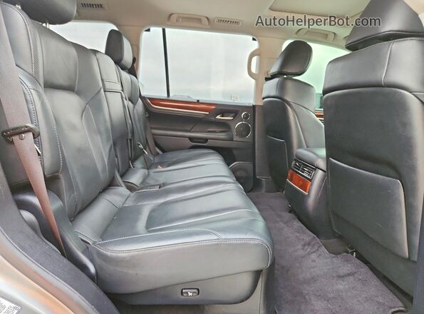 JTJDY7AX4L4314596 2020 LEXUS LX Gray Սալոնի հետևի տեսք