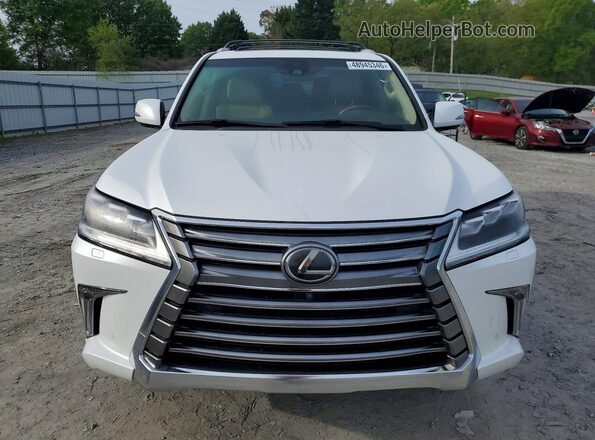 JTJDY7AX4M4347521 2021 LEXUS LX White Widok z przodu