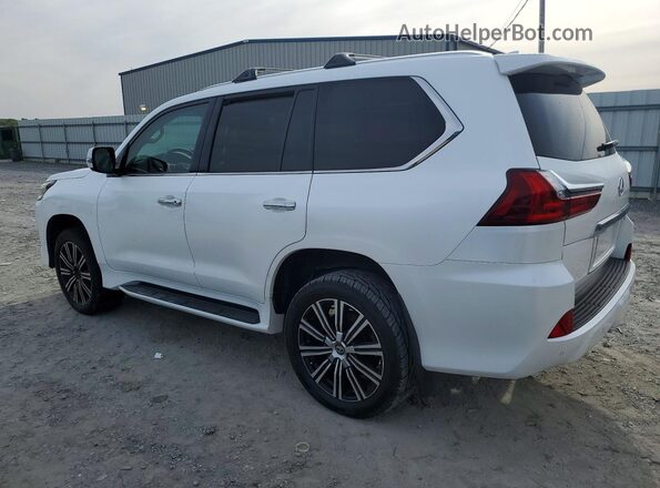 JTJDY7AX4M4347521 2021 LEXUS LX White Tył lewy