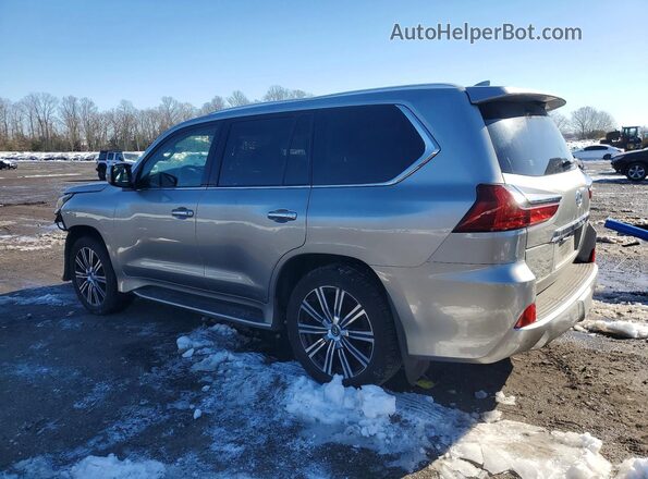 JTJDY7AX9M4356540 2021 LEXUS LX Silver Tył lewy