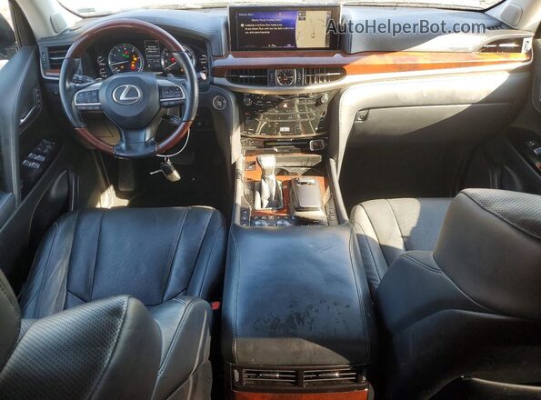 JTJDY7AX9M4356540 2021 LEXUS LX Silver Widok deski rozdzielczej