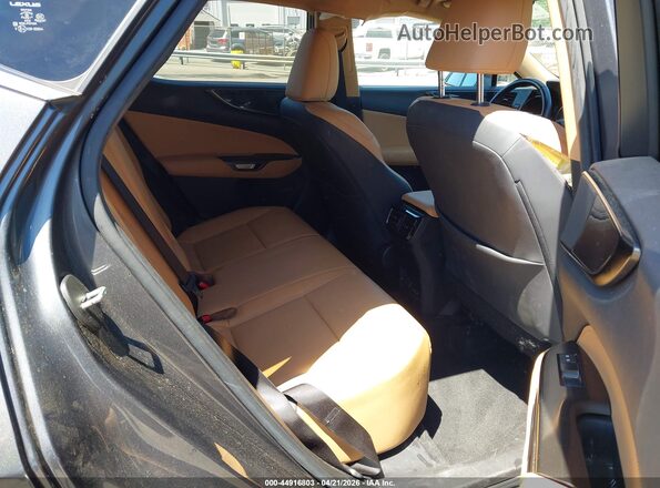 JTJGGCEZ4N5000593 2022 LEXUS NX 350 Gray Vista de la etiqueta del VIN
