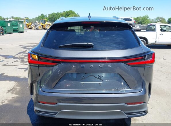 JTJGGCEZ4N5000593 2022 LEXUS NX 350 Gray 