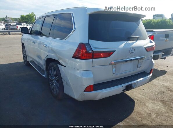 JTJHY7AX0G4196196 2016 LEXUS LX 570 White Rear left
