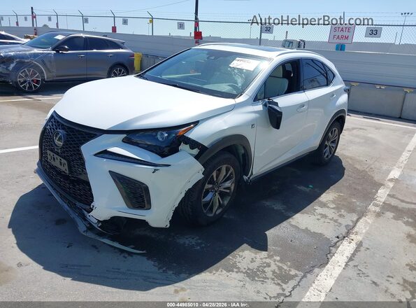 JTJSARBZ2M5023534 2021 LEXUS NX 300 White Առջևի ձախ երեք քառորդ տեսարան