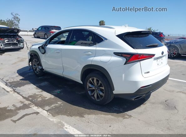 JTJSARBZ2M5023534 2021 LEXUS NX 300 White Հետևի ձախ