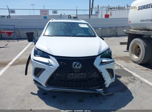 JTJSARBZ2M5023534 2021 LEXUS NX 300 White Սալոնի հետևի տեսք