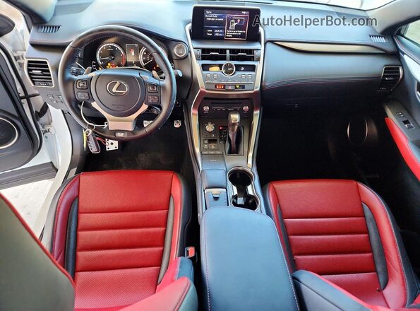 JTJSARBZ4M2193492 2021 LEXUS NX White Vista del salpicadero