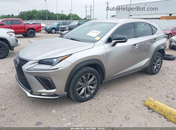 JTJSARBZ6M2181876 2021 LEXUS NX 300 Brown Przód lewy