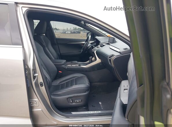 JTJSARBZ6M2181876 2021 LEXUS NX 300 Brown Widok wnętrza z przodu