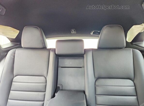 JTJSARBZ7M2180428 2021 LEXUS NX Gray Rear seats view