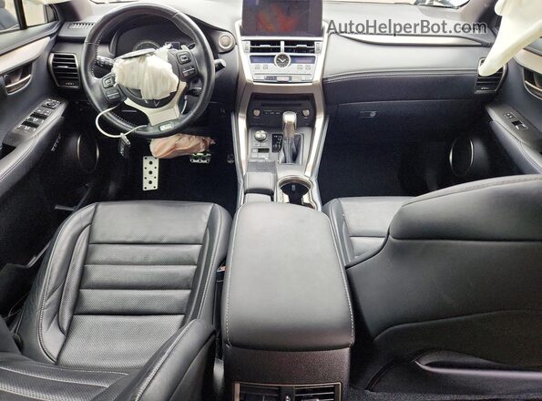 JTJSARBZ7M2180428 2021 LEXUS NX Gray Dashboard view