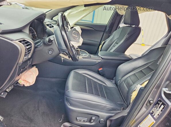JTJSARBZ7M2180428 2021 LEXUS NX Gray Front interior view