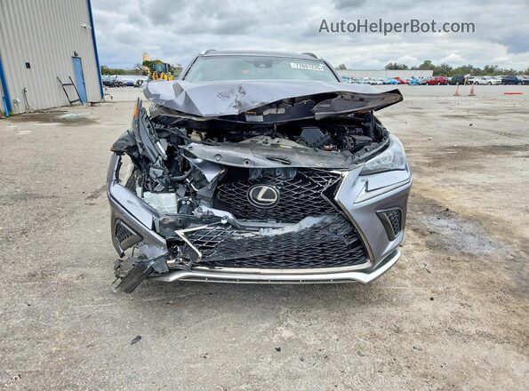 JTJSARBZ7M2180428 2021 LEXUS NX Gray Front view