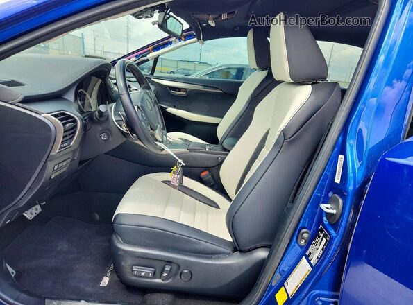 JTJSARBZ7M2181918 2021 LEXUS NX Blue Սալոնի դիմացի տեսք