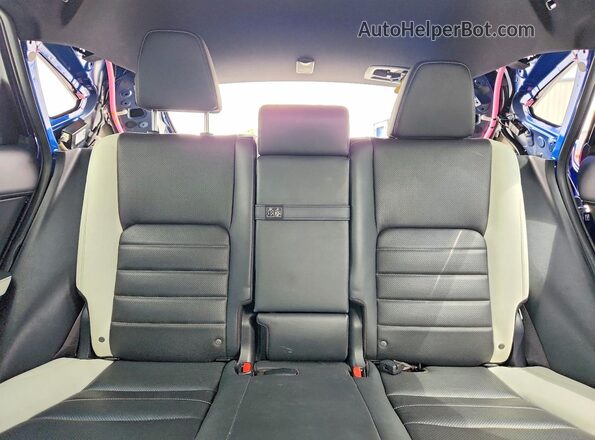 JTJSARBZ7M2181918 2021 LEXUS NX Blue Հետևի նստատեղերի տեսք