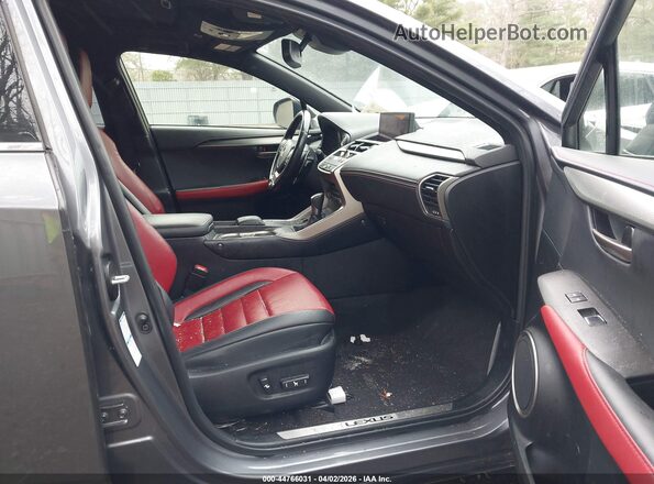JTJSARDZ0M2240501 2021 LEXUS NX 300 Gray Widok wnętrza z przodu