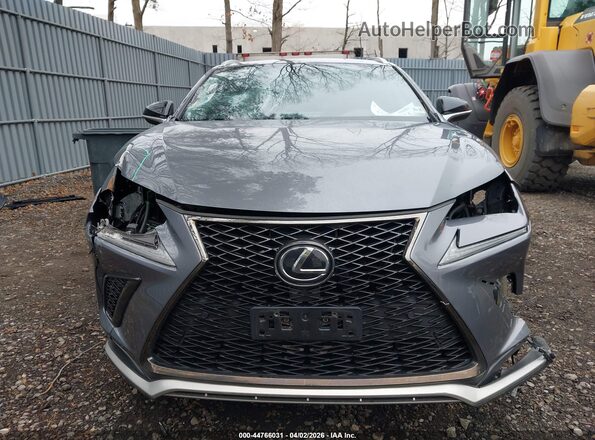 JTJSARDZ0M2240501 2021 LEXUS NX 300 Gray Widok zestawu wskaźników