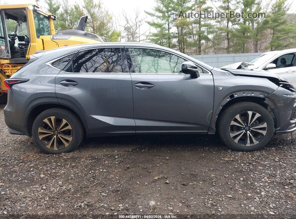 JTJSARDZ0M2240501 2021 LEXUS NX 300 Gray Widok wnętrza z tyłu