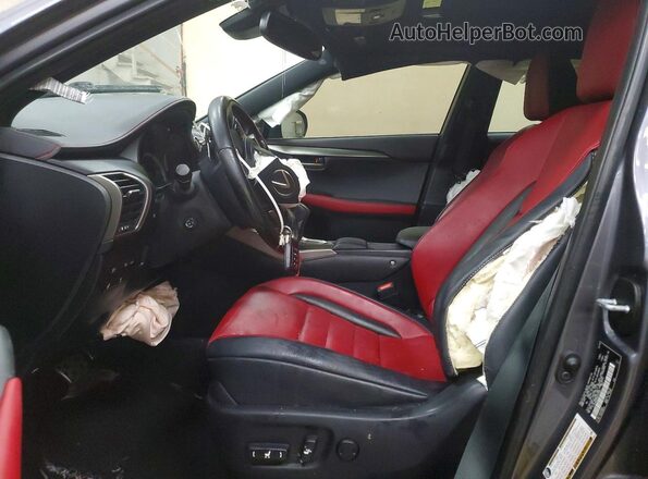 JTJSARDZ6M2237005 2021 LEXUS NX Silver Вид салону спереду
