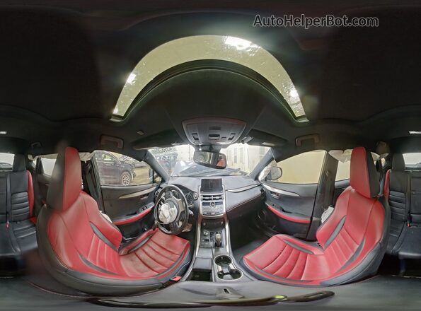 JTJSARDZ6M2237005 2021 LEXUS NX Silver Панорамний вид салону 360°