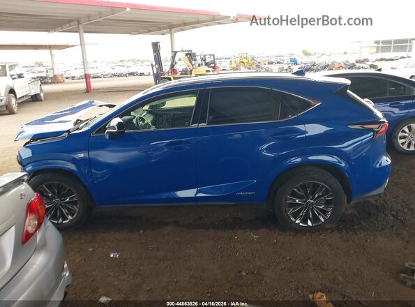 JTJSJRDZ9M2155365 2021 LEXUS NX 300H Blue სალონის 360-გრადუსიანი ხედი