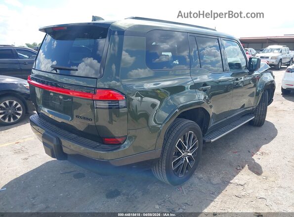 JTJTBCDX3R5030302 2024 LEXUS GX 550 Green Trasero derecho