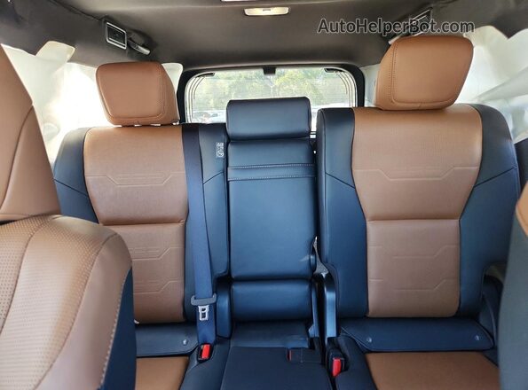 JTJVBCDX4S5067051 2025 LEXUS GX Blue უკანა სავარძლების ხედი